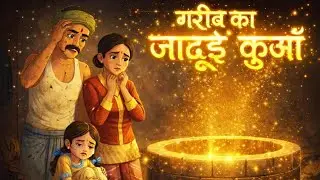 जब गरीब परिवार को मिला जादुई कुआँ 😱 (part 1) #hindistories #horror