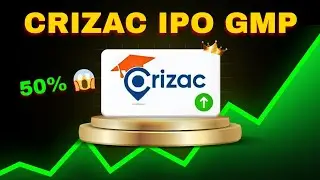 CRIZAC IPO BUMPER LISTING | crizac ipo allotment chances | crizac ipo gmp today #crizac #ipo
