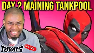 I PROMISE I’M NOT THROWING 😭 | Tank Deadpool Ranked (Marvel Rivals Live)