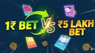 🔥 ₹1 vs ₹5,00,000 Challenge 😱 | Extreme Risk Test | 18+ Only 🚫🎰