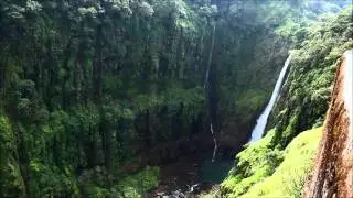 3rd Highest Waterfall in India - Thoseghar Waterfall, Maharashtra. HD