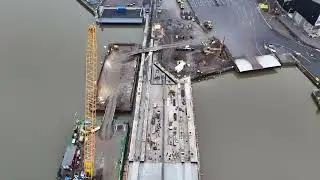 Ferry Terminal Turku  hankkeen S1 laiturin ty&ouml;maa   Turun Satama Oy  SILJA LINE