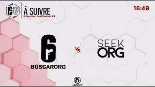 [6 Open Cup] Qualifier #3 (Demi-Finale WB) : BuscarOrg vs SeekORG