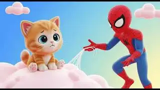 Spider Man's Cloud Swing Quest Nursery Rhymes for kids Ep12