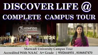 Marwadi University Campus Tour In Telugu| Admissions Open For 2025 | Navya Swamy | UTV Education