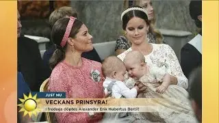 Anders Pihblad om prinsyran n&auml;r prins Alexander d&ouml;ptes - Nyhetsmorgon (TV4)