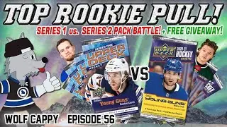 🔥TOP ROOKIE PULL! Upper Deck Series 1 vs Series 2 Pack Battle! Young Guns Hunting! Wolf Cappy Ep 56