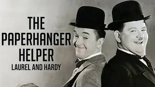 THE PAPERHANGER'S HELPER - Full Hollywood Classic Silent Comedy Movie In English | Laurel & Hardy