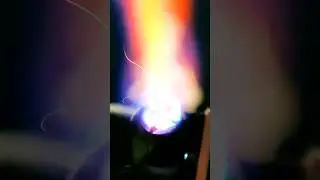 Mini jet flame🔥and sound🔊 #short #experiment #viral #test