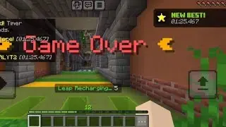 Hivemc deathrun Bedrock map Viaduct PB 1.25.67