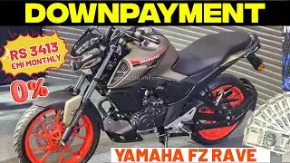 Yamaha FZ-Rave Down Payment & EMI | On-Road Price India 2025 | Loan Yamaha FZ Rave , Finance