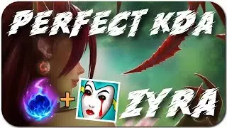 WHERE IS TEEMO??? PERFECT KDA ON ZYRA !!! ARCANE COMER SEASON 8 - League of Legends