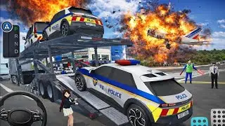 3d driving class transport only police car || 3d driving class android gameplay 
