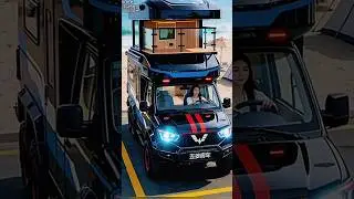 &yen;46,600 start | Wuling 6-wheel double-deck motorhome | 2.0T hybrid AWD | 1,430 km range 🚐 #shorts