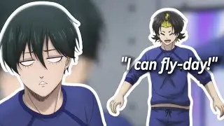 Rin Itoshi funny moments (blue lock season 1)