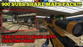 SNIPER BARU DAMAGE KAGAK NGOTAK☠️//SHARE MAPS PACK CSPB ✨