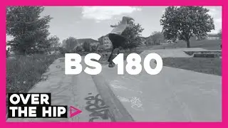 How to backside 180 over the hip | Learn to skate | Skateboard tricks