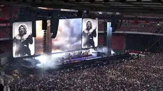 The Killers in Emirates Stadium, London on 03/06/2022. My Own Soul's Warning