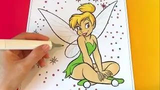 Kids Coloring: Disney Fairies Tinker Bell
