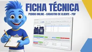 CorelDRAW - Ficha Técnica Automática no SublixPRO | Pedidos Online, Impressão PDF e muito mais!