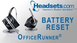 Replace or Reset Your OfficeRunner Battery | Sennheiser Wireless Guide