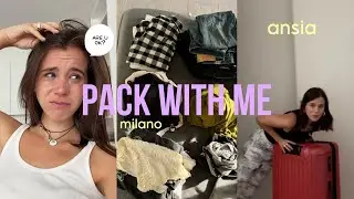 pack with me♡ *ansia* valigie+ tante chiacchiere
