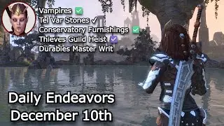 December 10th Daily Endeavors Walkthrough / The Elder Scrolls Online
