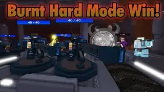 Master Tower Defense Burnt Hard Mode Win!