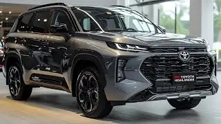 Новый Toyota Grand Highlander 2027 года уже здесь, устанавливая новый стандарт универсальности ср...