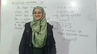 Stephen boltzmann law and greenhouse effect class 11 physics Thermal properties of matter