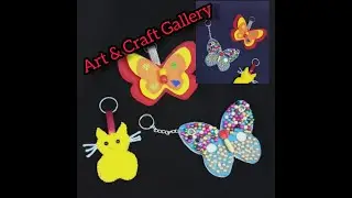 DIY Cute & Easy Keychains || How to make Keyrings at home || DIY Homemade Smiley Squishy Key Chain