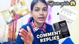 One Plus Nord 5| Comment Replies| Oxygen 16 OS update 😱💯#comment #viralvideo #share #subscribe 