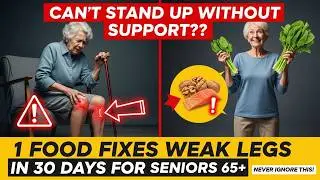 CAN'T STAND UP WITHOUT SUPPORT??? 1 FOOD FIXES WEAK LEGS IN 30 DAYS FOR SENIORS 65+