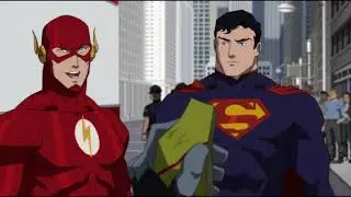 Flash wants to join Teen Titans | Flash Funny | Death of Superman