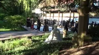 Kinhin - M&eacute;ditation en marchant / Walking meditation