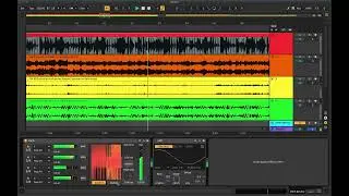 shhh: Max for Live granulator selecting from 4 stereo inputs based on loudness