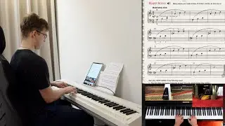 Alfred's Adult All-In-One Course Level 1, Page 61, Harp Song -- Learning Piano Day 202