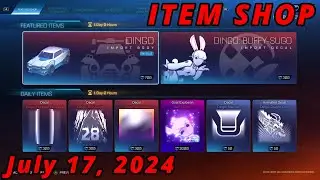 July 17 Rocket League Item Shop: THE DINGO ATE YOUR BABY!