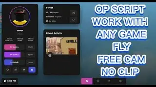 Roblox Script! | UNIVERSAL | Fly, No-Clip, FreeCam, God Mode | (Pastebin) (Raw) Working 2023