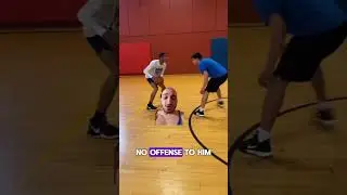 Fan Becomes HATER🤣 #trashtalker #trashtalk #marthreenez #1v1basketball #basketballchallenge