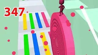 Layers Roll - Level  347 - Gameplay Walkthrough - All Level (iOS, Android)