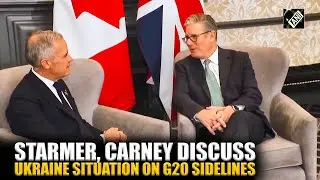 Britain&rsquo;s PM Starmer and Canadian PM Mark Carney discuss Ukraine situation on G20 sidelines
