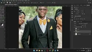 Crop Someone Out of a Group Photo Like a Pro | Photoshop Tutorial