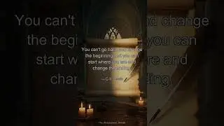 Unlock the Secret Change Your Ending Even When You Cant Change the Beginning #CSlLewis #Life
