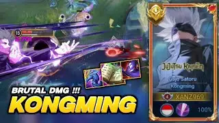Kongming Jungle Brust DMG!! Build and Combo One Shot | Honor Of Kings