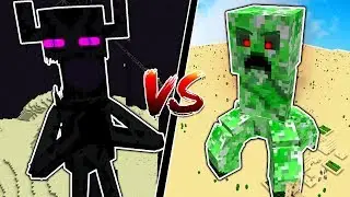 MINECRAFT ЭНДЕР КОЛОСС против КРИПЕР ТИТАНА!