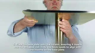 Brass Square Base - Assembly Instructions
