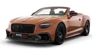 Slowest Brabus Ever? Germans Crank Up a Bentley Continental GTC to 900 HP and Only 177 MPH