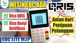 EDC Mini ATM with QRIS ✅ NOTIFICATION SOUND WHEN MONEY IS RECEIVED, SO IT'S SAFE FROM THEFT❗|| ED...