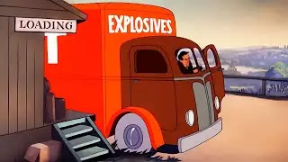 Superman (1942) Destruction. Cartoon in HD and 4K (2023, Restoration)